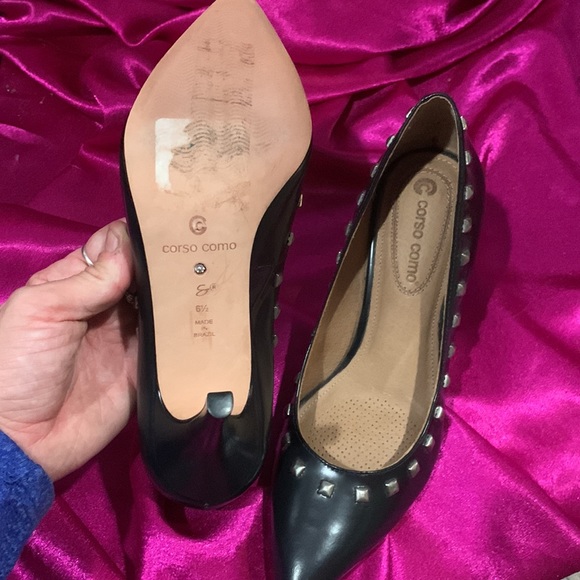 Corso como made in brazil size 6.5. Like new. Worn once. Leather. Studded - Picture 5 of 8